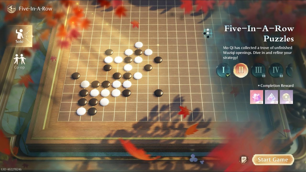 Infinity Nikki v1.8 Event: Five in a Row (Stage 5-8)