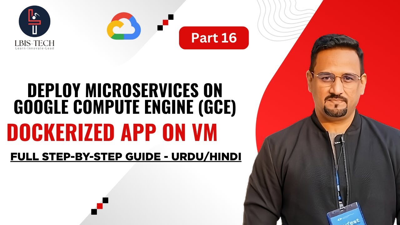 Deploy Microservices on Google Compute Engine (GCE) | Dockerized App on VM | Step-by-Step | Part 16