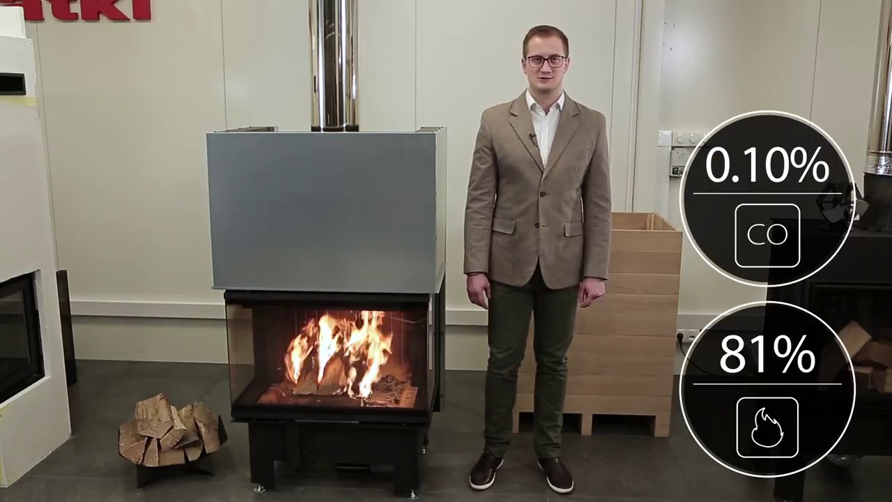 🔥 Kominek NBC i NBU trójstronny podnoszony w gilotynie komineczek.pl kratki
