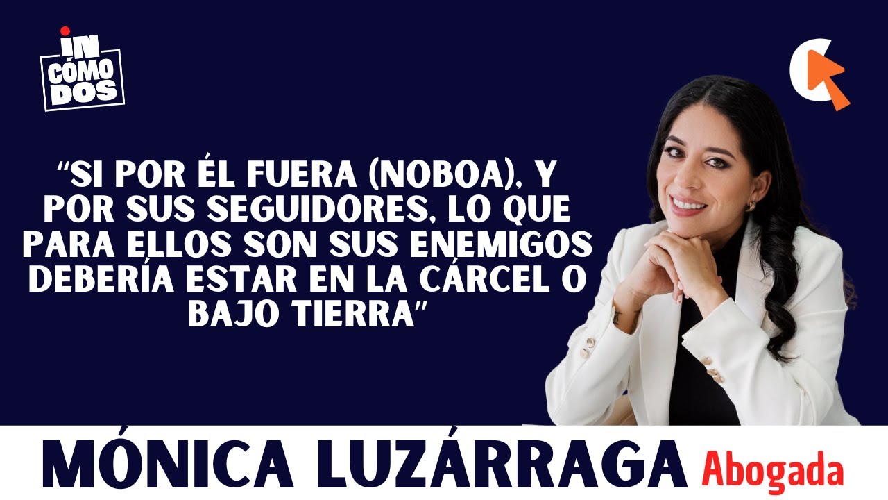 Entrevista con la ABG. MÓNICA LUZÁRRAGA sobre las presiones a la Corte Constitucional | INCÓMODOS
