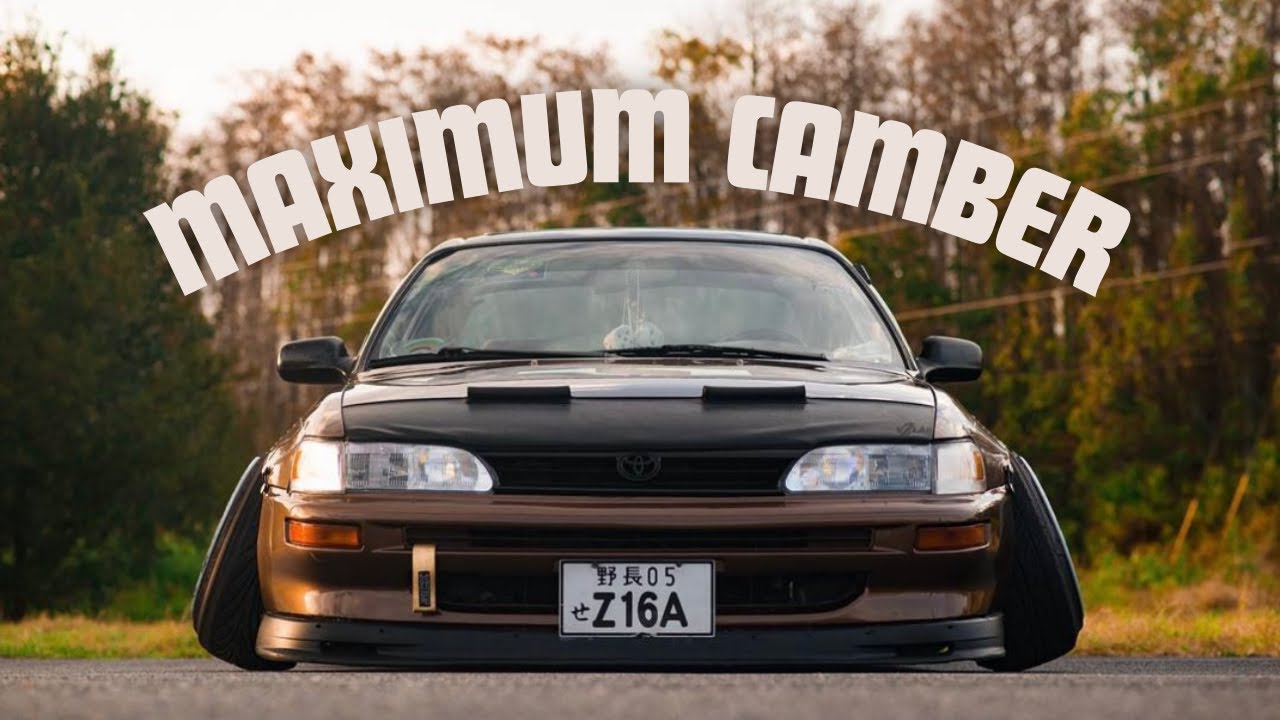 HOW TO CAMBER A COROLLA (YSG STYLE)
