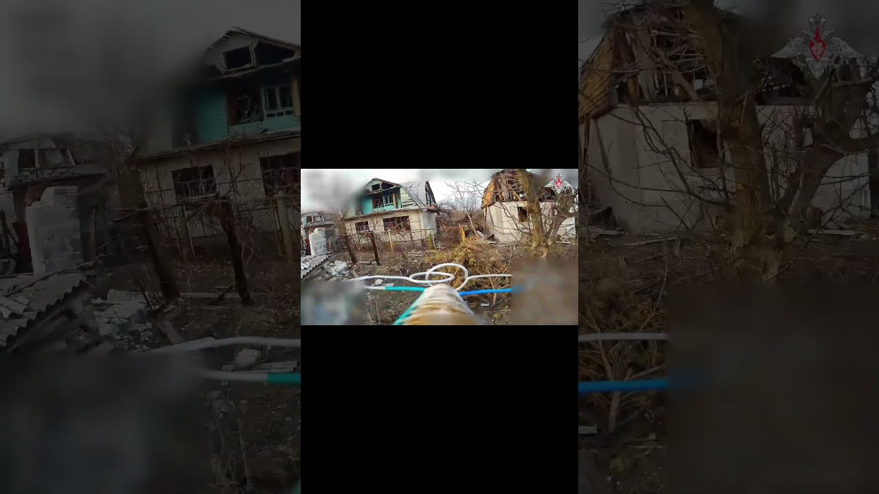 FPV Drones destroying Ukrainian positions, War destruction 