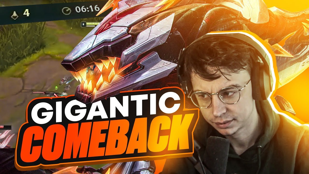 GIGANTIC COMBACK - UNRANKED TO CHALLENGER TOP LANE - CAEDREL