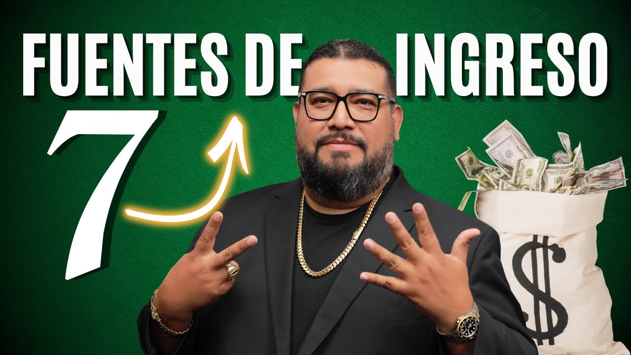 Siete fuentes de ingreso | Maneras de ganar dinero | Ingresos no recurrentes vs recurrentes