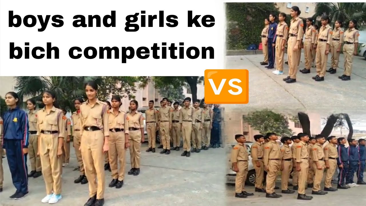 Girls vs Boys Drill Competition: Kaun Jeetega? ⚔️#nccparade#vlog 