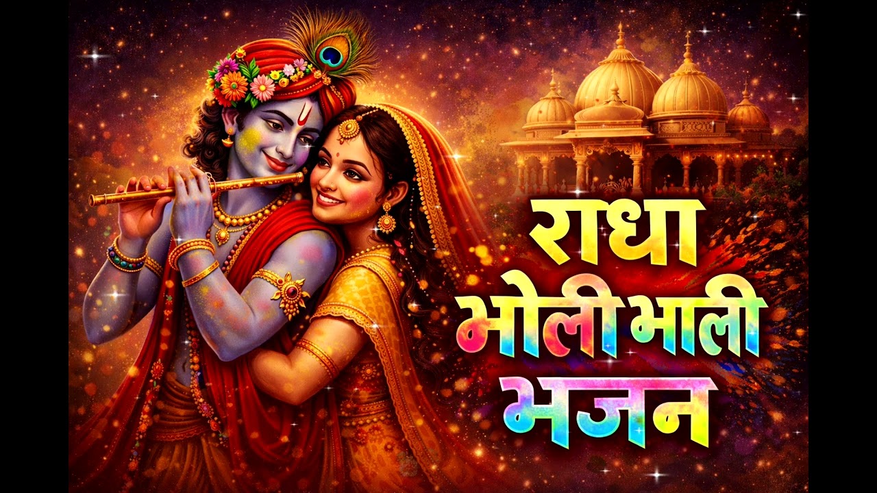 # राधा भोली भाली भजन 🙏# 