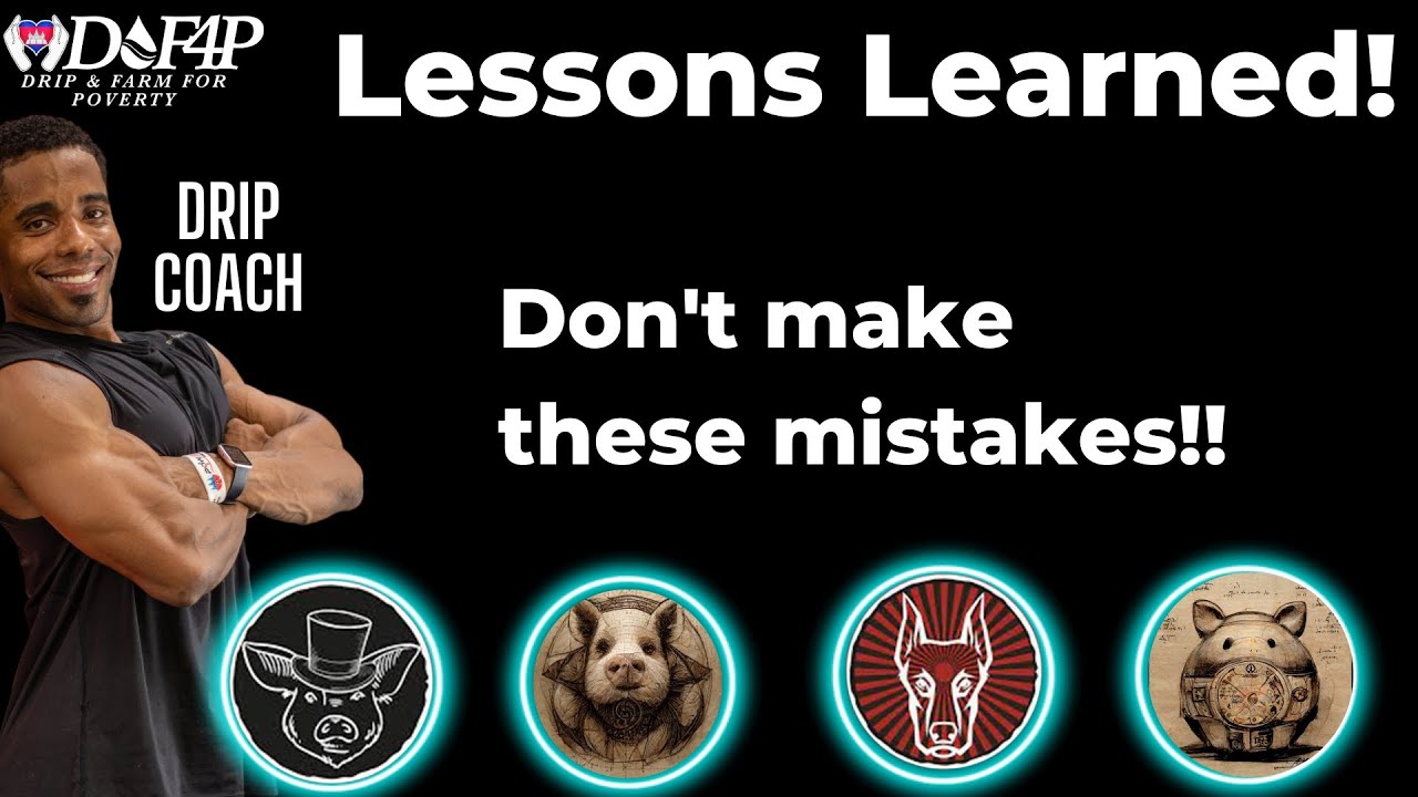 Drip Community defi lessons and tips to get started - Dont make my mistakes!