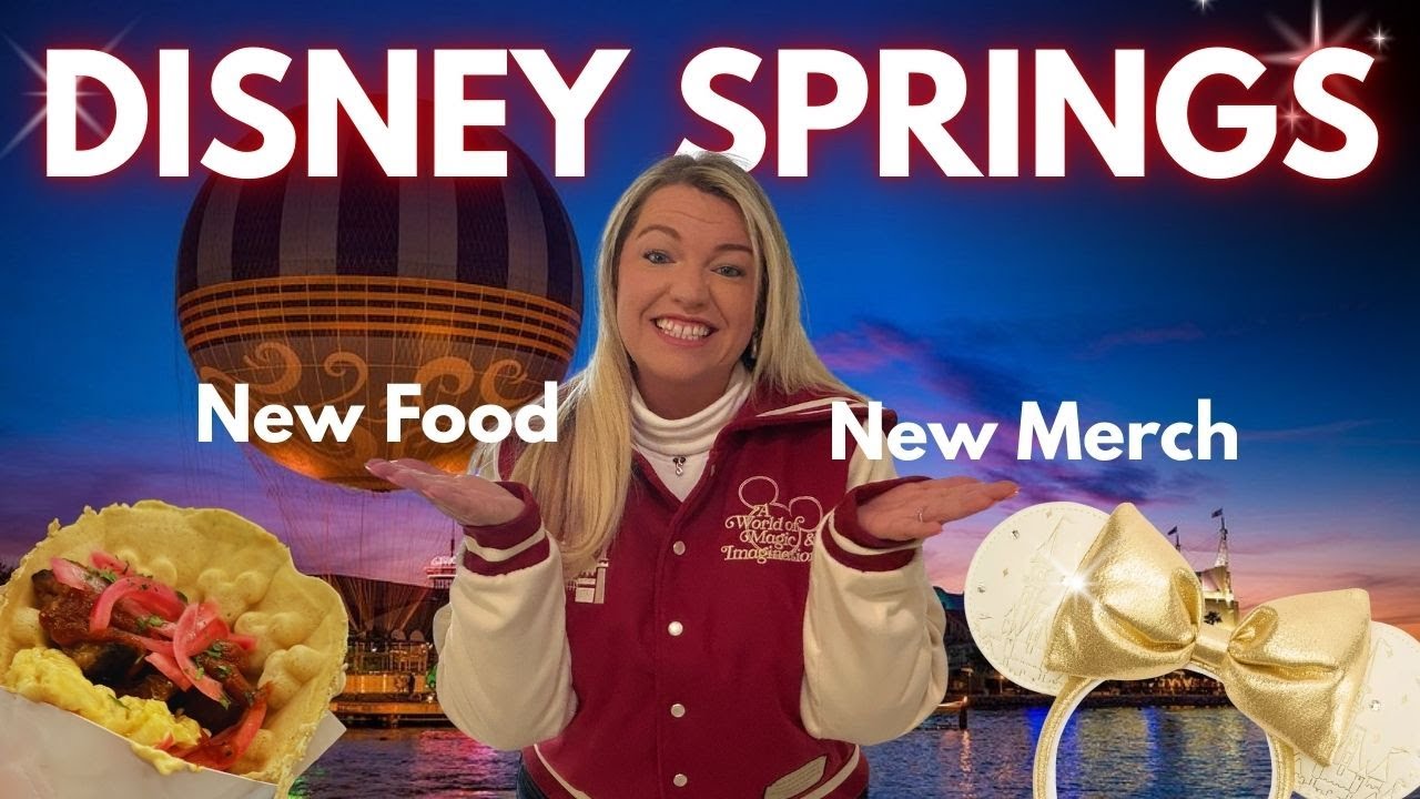 NEW Disney Springs Food & Merch! Market Co Savory Waffle Cones + Latest Shopping Finds