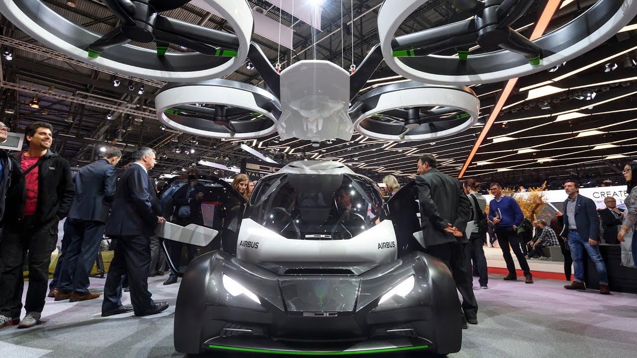 Futuristic flying concept car aims to relieve traffic congestion