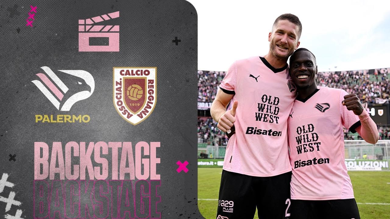 BACKSTAGE PALERMO REGGIANA 2-0 🎬 Torniamo a vincere al Barbera con i gol di Gomes e Henry 😍
