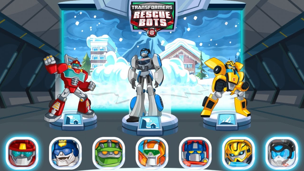 Transformers Rescue Bots: Carrera heroica! #110 🤖REÚNE Energon y conviértete en 1 gigantesco Dinobot