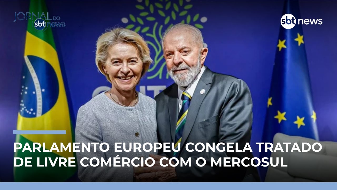 UE pede análise judicial e paralisa acordo com o Mercosul | #JornaldoSBTNews