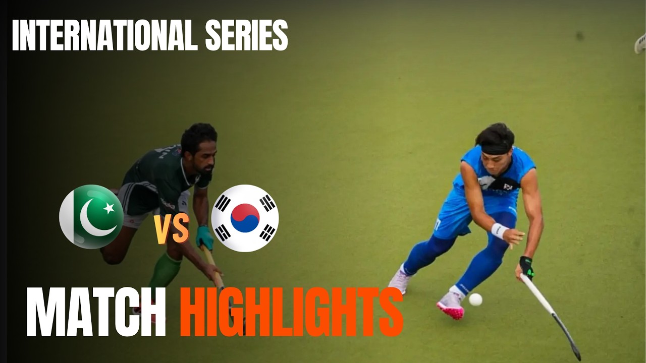 Pakistan vs Korea Hockey Match Highlights | Match 3 Highlights | International Hockey Series 2026