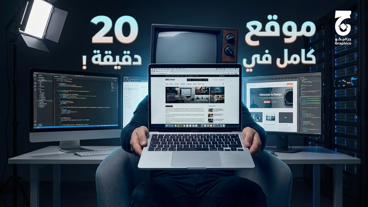 ازاي تعمل موقع كامل وترفعه أونلاين في 20 دقيقة من غير خبرة سابقة في البرمجة