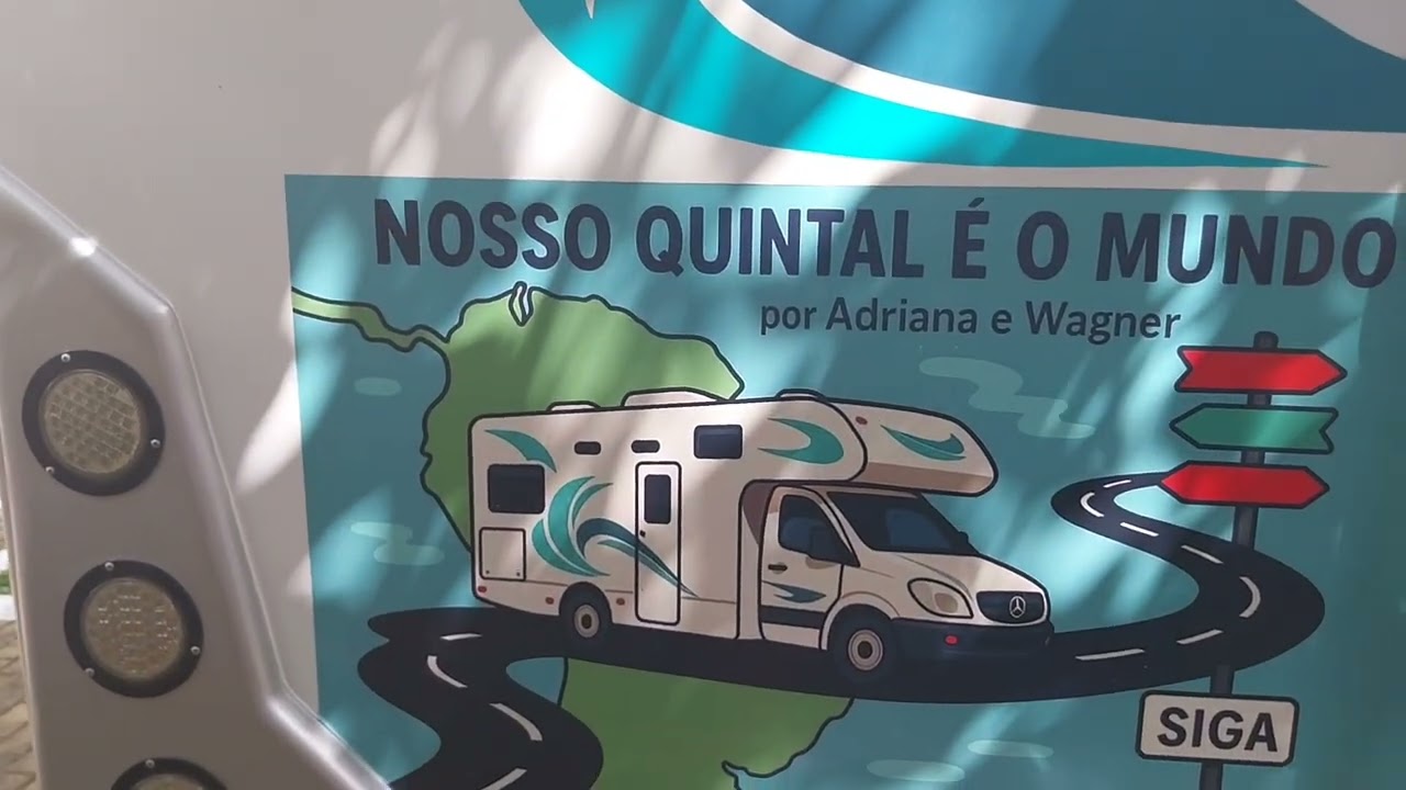 Conhecendo nosso motorhome na sua parte externa .