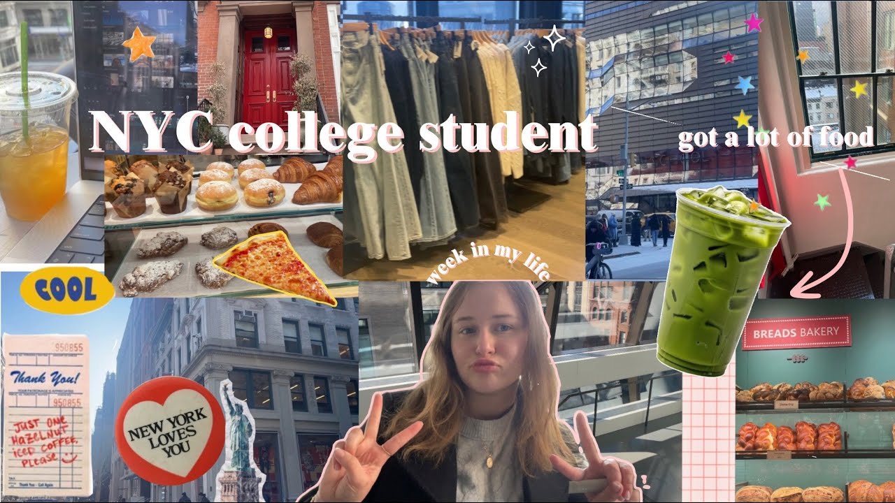 week in my life as a NYC college student 📚✨(at parsons university) || starting spring semester