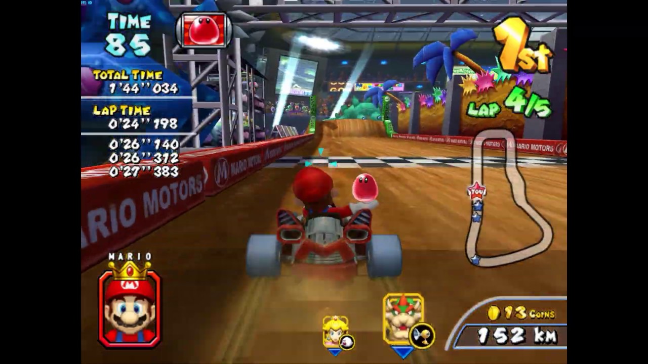 MARIO KART GP 2 --- WALUIGI CUP --- 150cc    (1440p60)