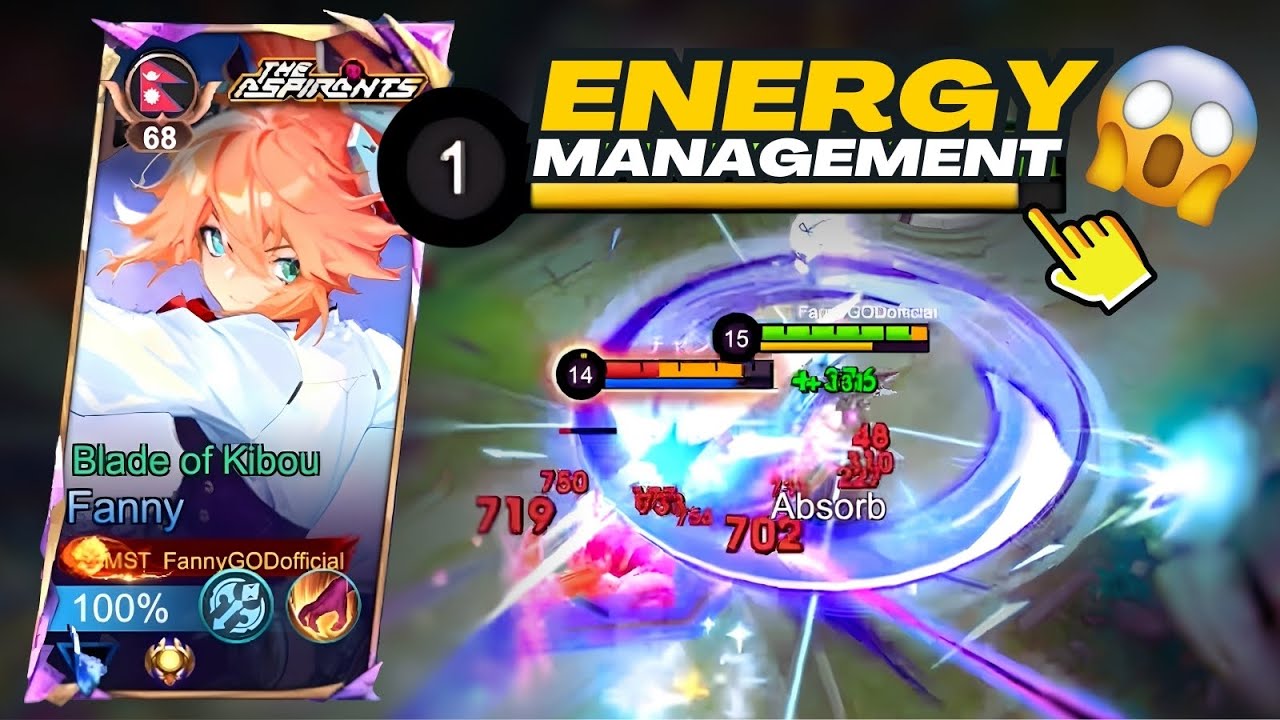 Fanny Energy Management Guide ⚡ Never Run Out of Energy Again! | MLBB