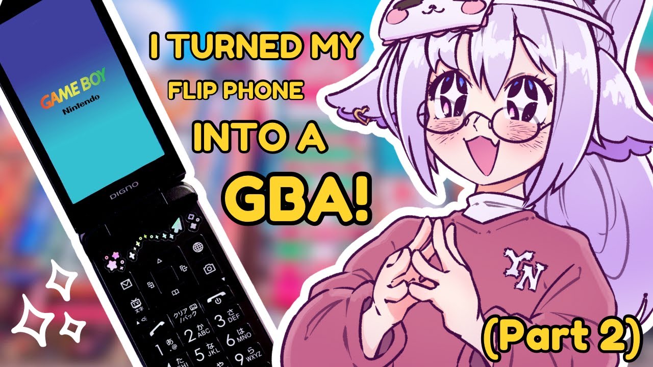 I Turned My Flip Phone Into a GBA (Again)