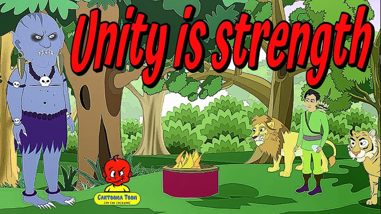 Unity is Strength | English Cartoon | Moral Stories | Story for kids
