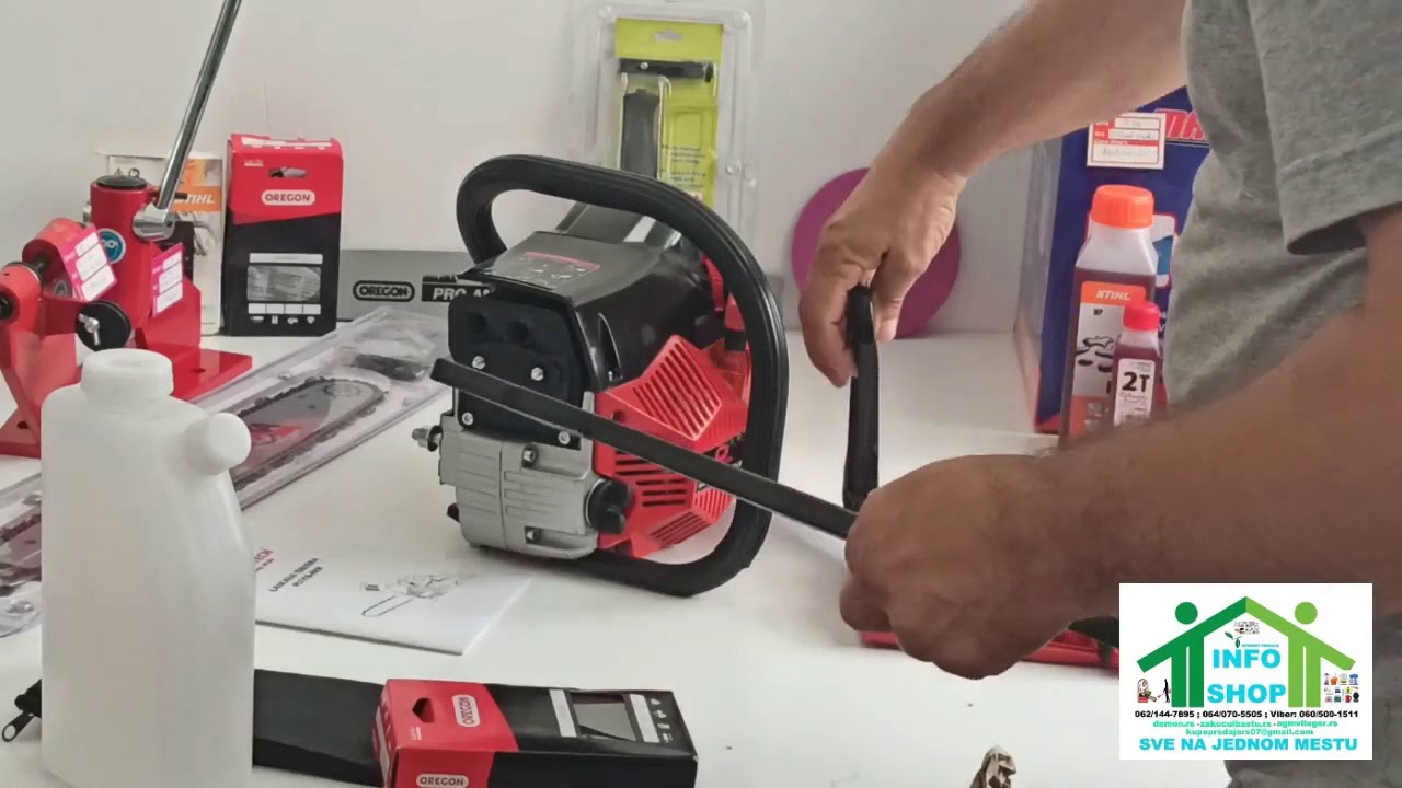 Prolinetech motorna testera 3,1 KS