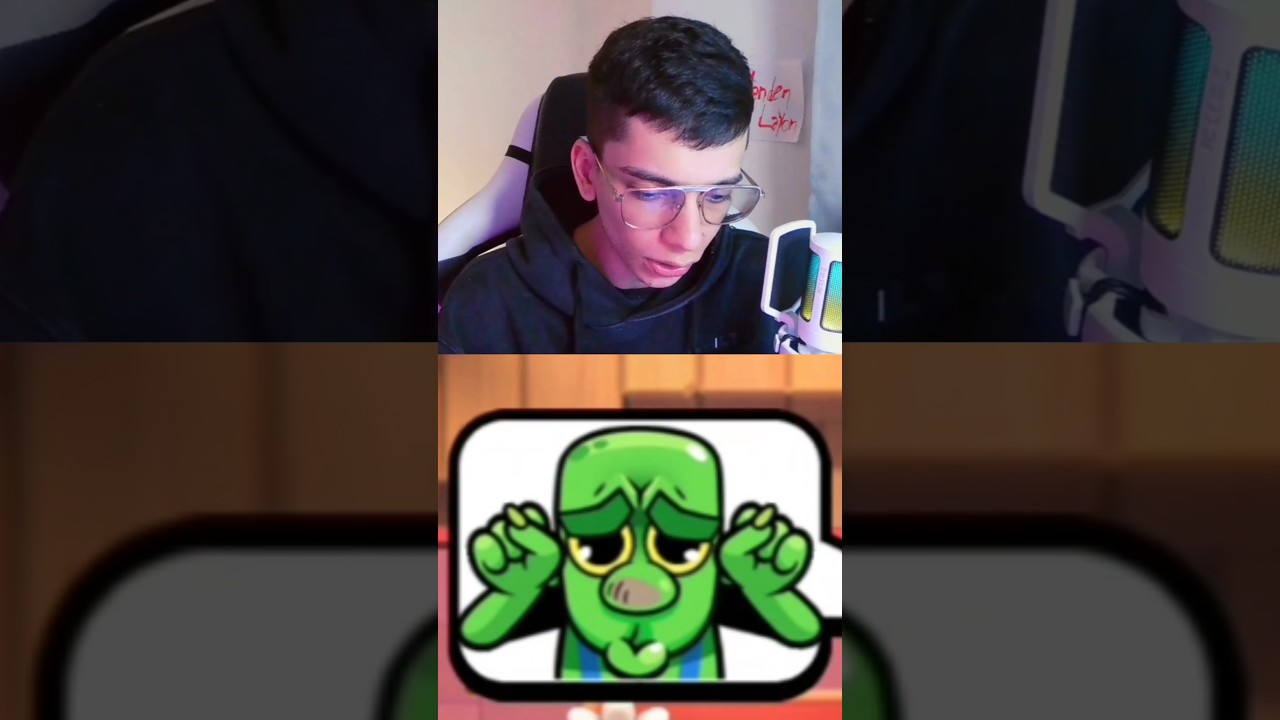 Se le borr&oacute; la sonrisa al rival :D | #clashroyale #humor #bm #danigamer #fypシ゚viral