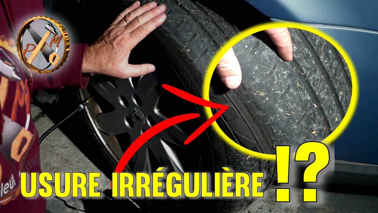 Le PNEU AVANT extérieur droit est plus usé que le gauche? 🤔😱 Conseils et outillages - Entretien auto