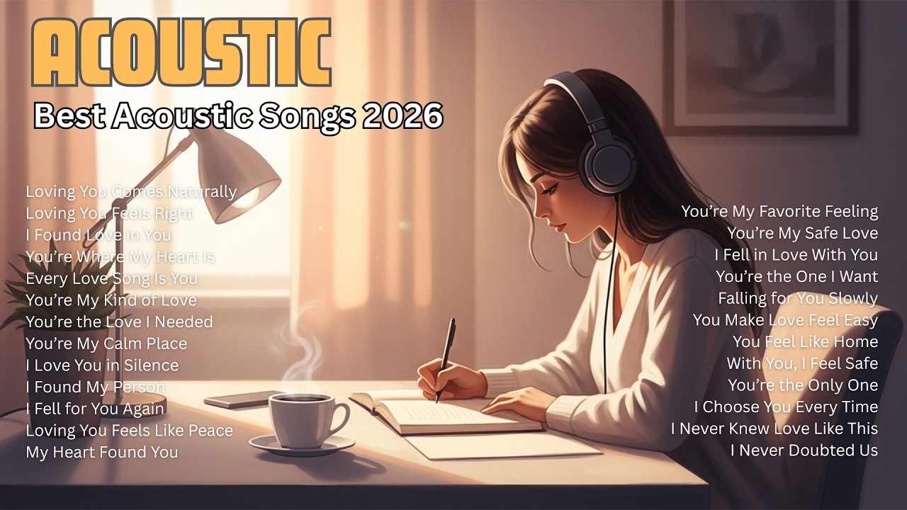 Best Acoustic Song 2026 💞🎵| Best Acoustic Love Songs 2024 🎧Romance English Songs 2026 For Late Night