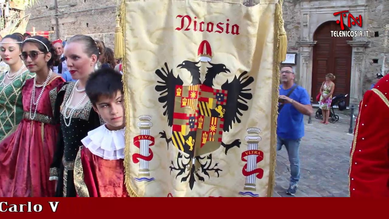 Nicosia, si è celebrata con il XXVI Corteo Storico la visita di Carlo V