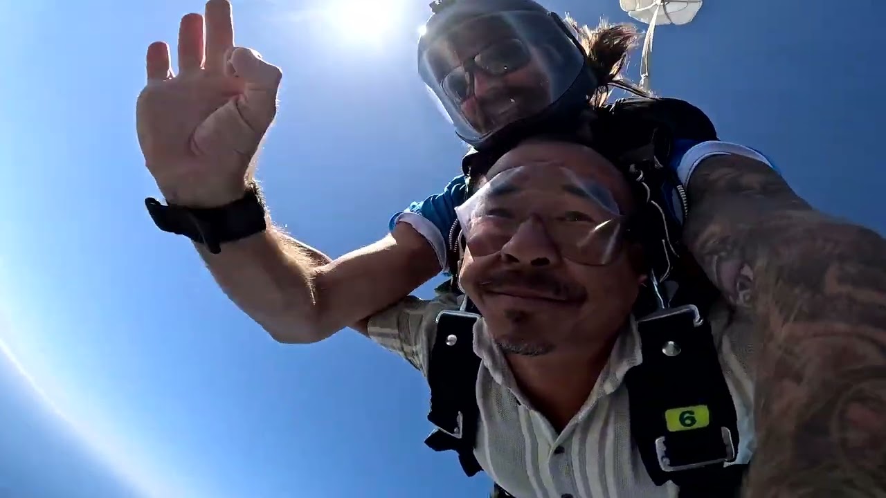 Dads skydive 