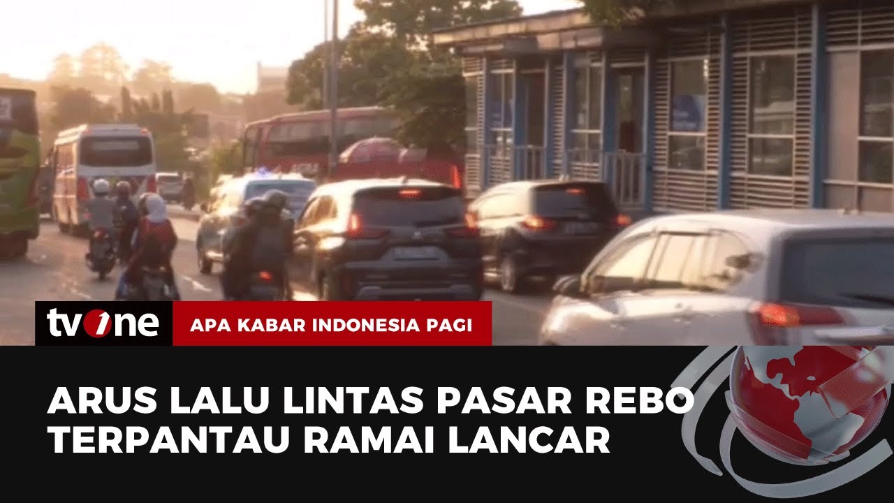 Pantauan Arus Lalu Lintas Pasar Rebo Jakarta Timur | AKIP tvOne