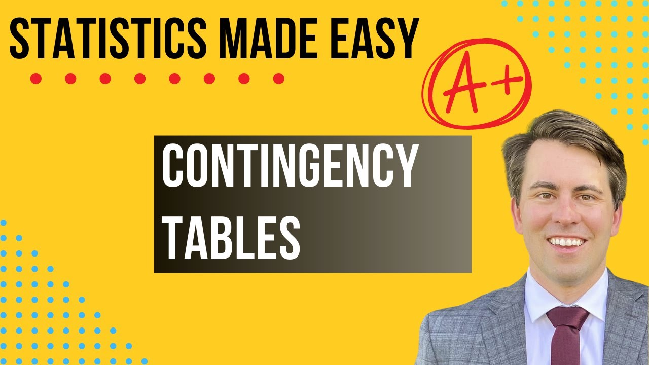 Contingency Tables with Practice Problems- Statistics Made Easy