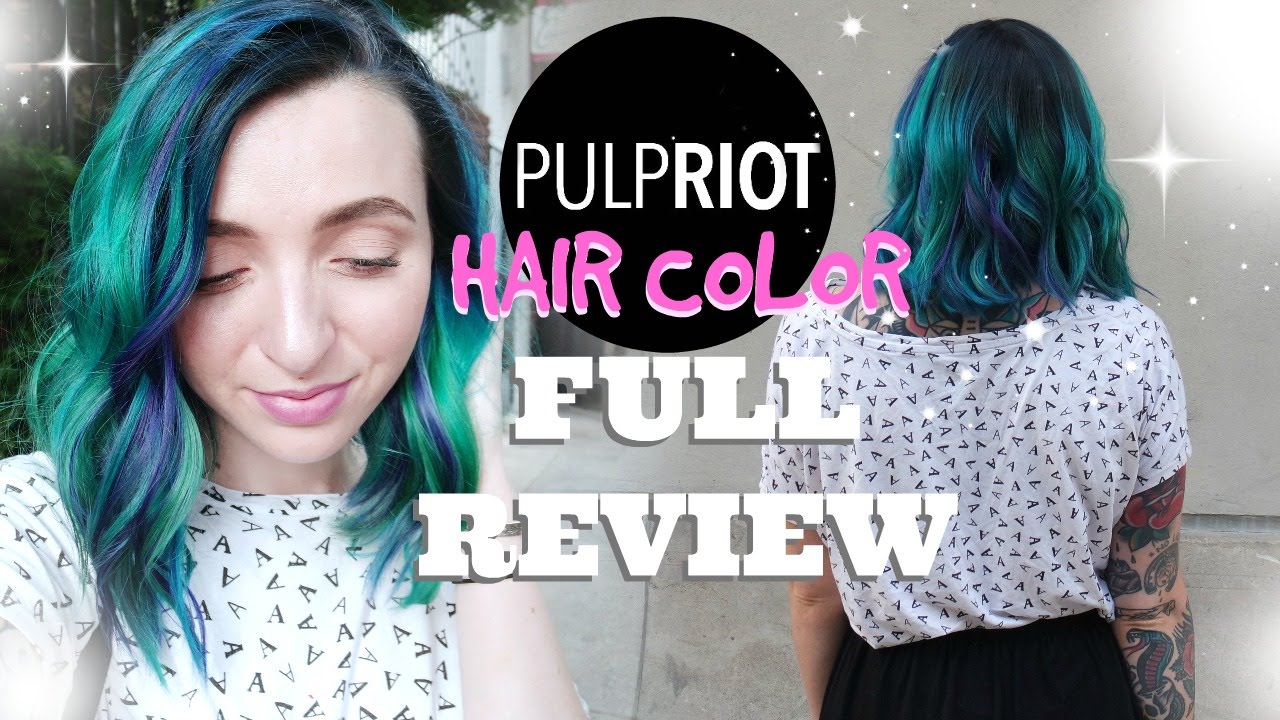 Pulp Riot Review! My New Hair Color!