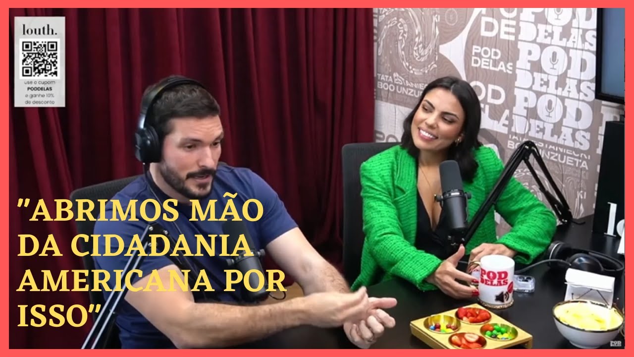 Bruno Perini e Malu fala  sobre impostos no EUA - 