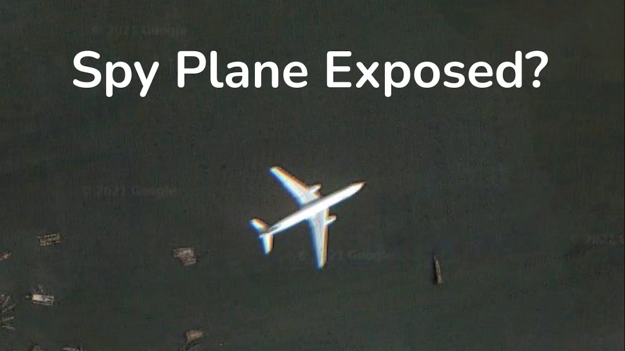 Hidden Planes on Google Earth