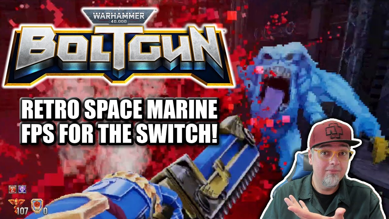 BADASS RETRO FPS For Warhammer 40k Fans! Boltgun LOOKS AMAZING On The Switch!