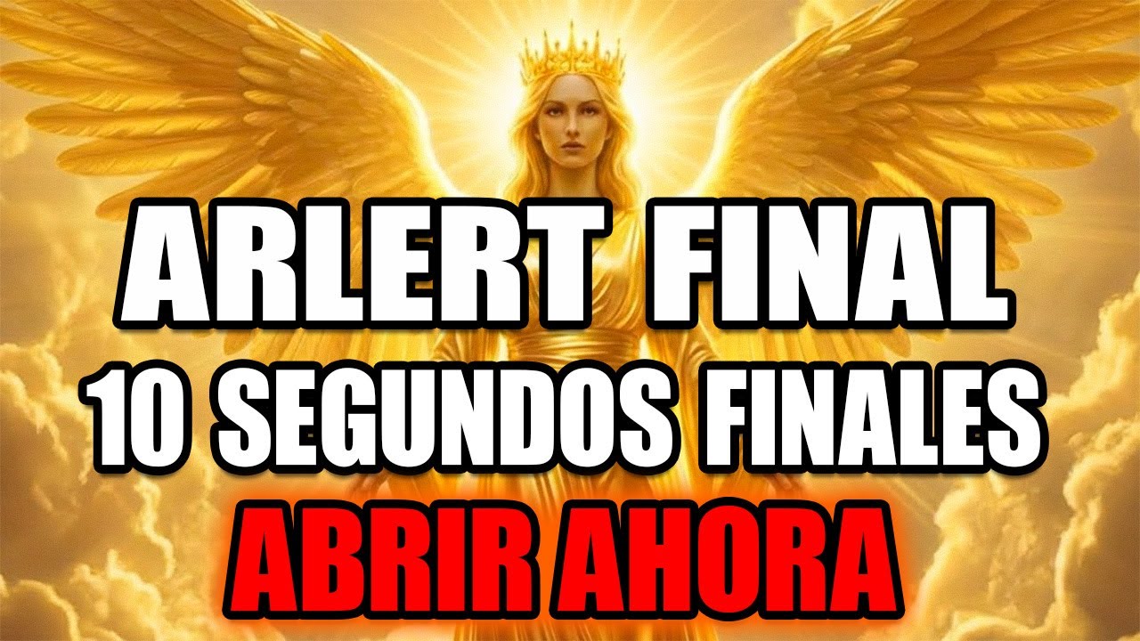 🔴 SOLO QUEDAN 15 SEGUNDOS - El Arcángel Miguel se cansó: "Es mi último intento contigo"