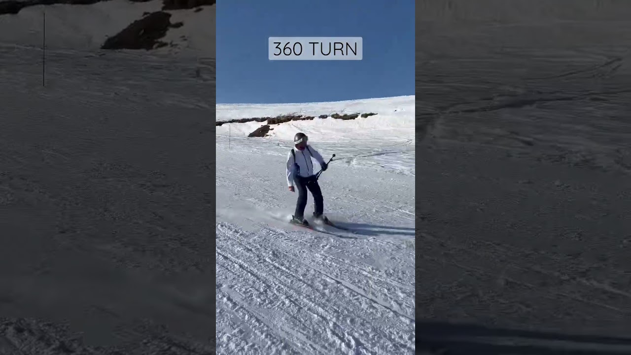 Kayakla 3 kere 360 d&ouml;n&uuml;ş m&uuml;? Nası ya?