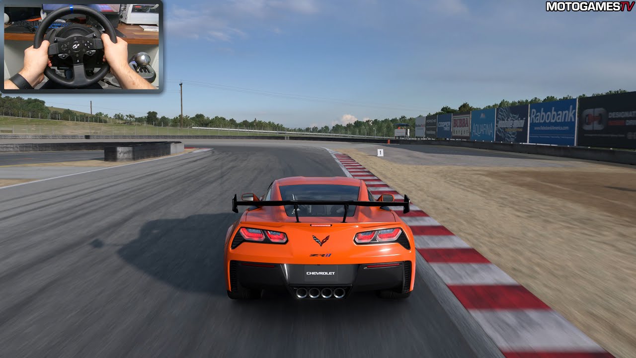 Gran Turismo 7 - 2019 Chevrolet Corvette ZR1 | Thrustmaster T300RS Gameplay [PS5]