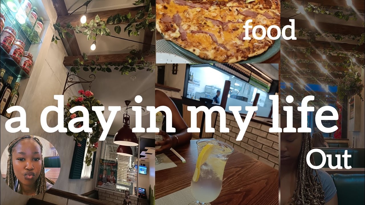 Vlog: spend a day with me. Going out+ school work