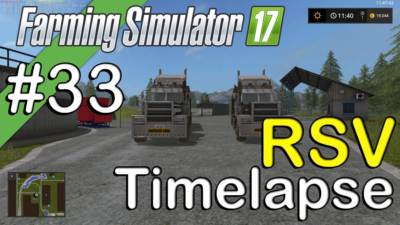 Farming Simulator 2017 - RSV - Timelapse #33 - We Need More Animals!