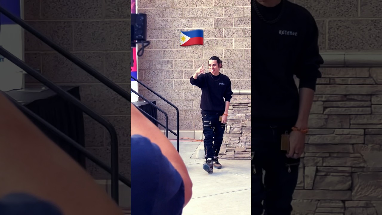 EZ Mil has entered the building! 🇵🇭 🇺🇸 