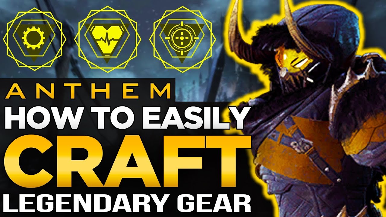 (Outdated) Anthem Update | Guardian Tokens & Crafting Legendary Gear
