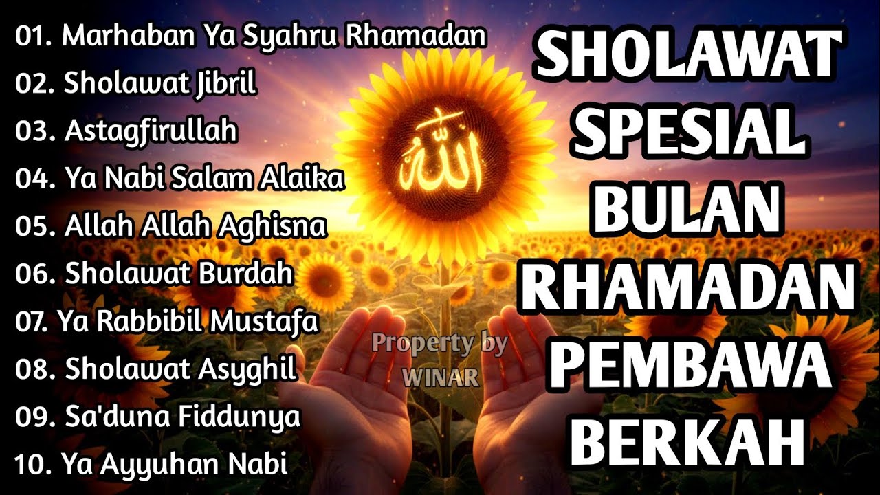 SHOLAWAT JIBRIL PEMBUKA PINTU REZEKI, Astaghfirullah||SHOLAWAT NABI SPESIAL RHAMADAN 2026
