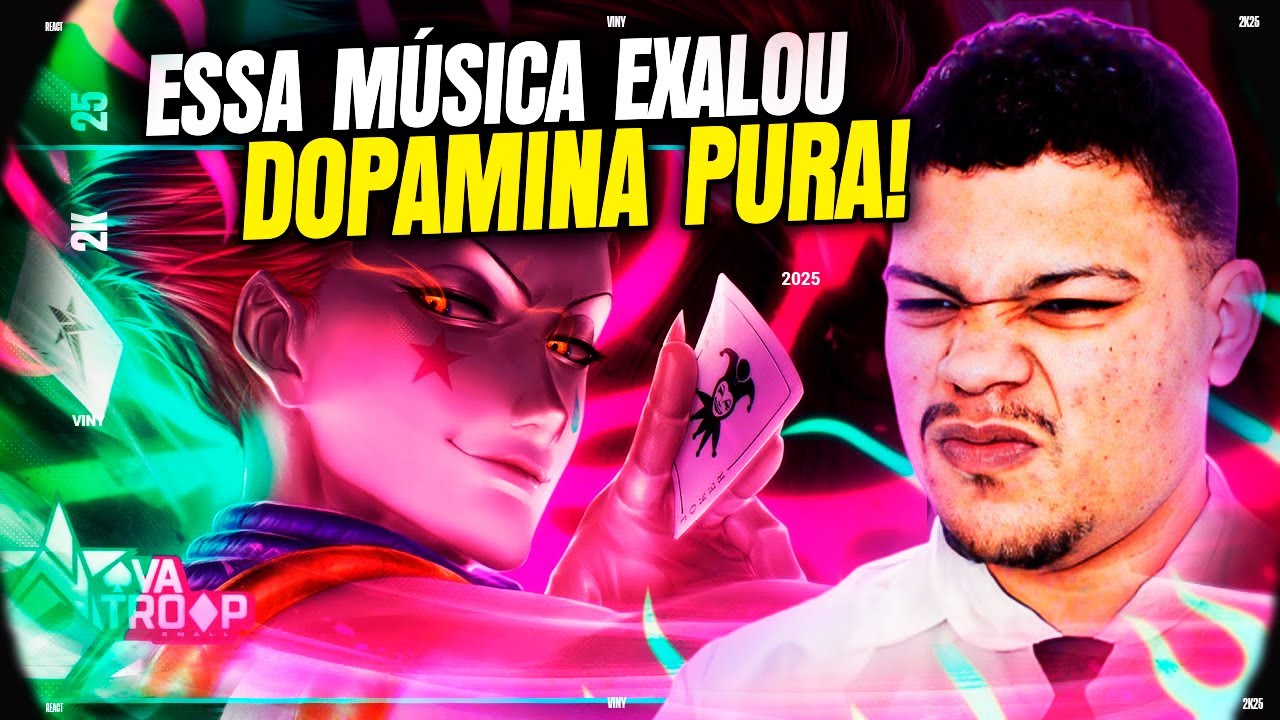 TANKEI NÃO KKKKK | Dopamina | Novatroop | Hisoka (Hunter x Hunter) [REACT]