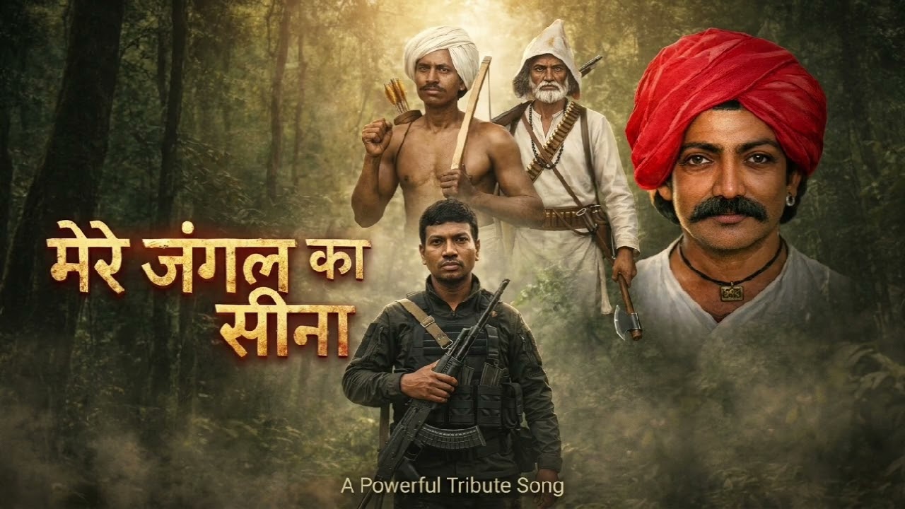 Mere jangal ka seena Kyo chir diya tune marathi version/hidma song/ #song 
