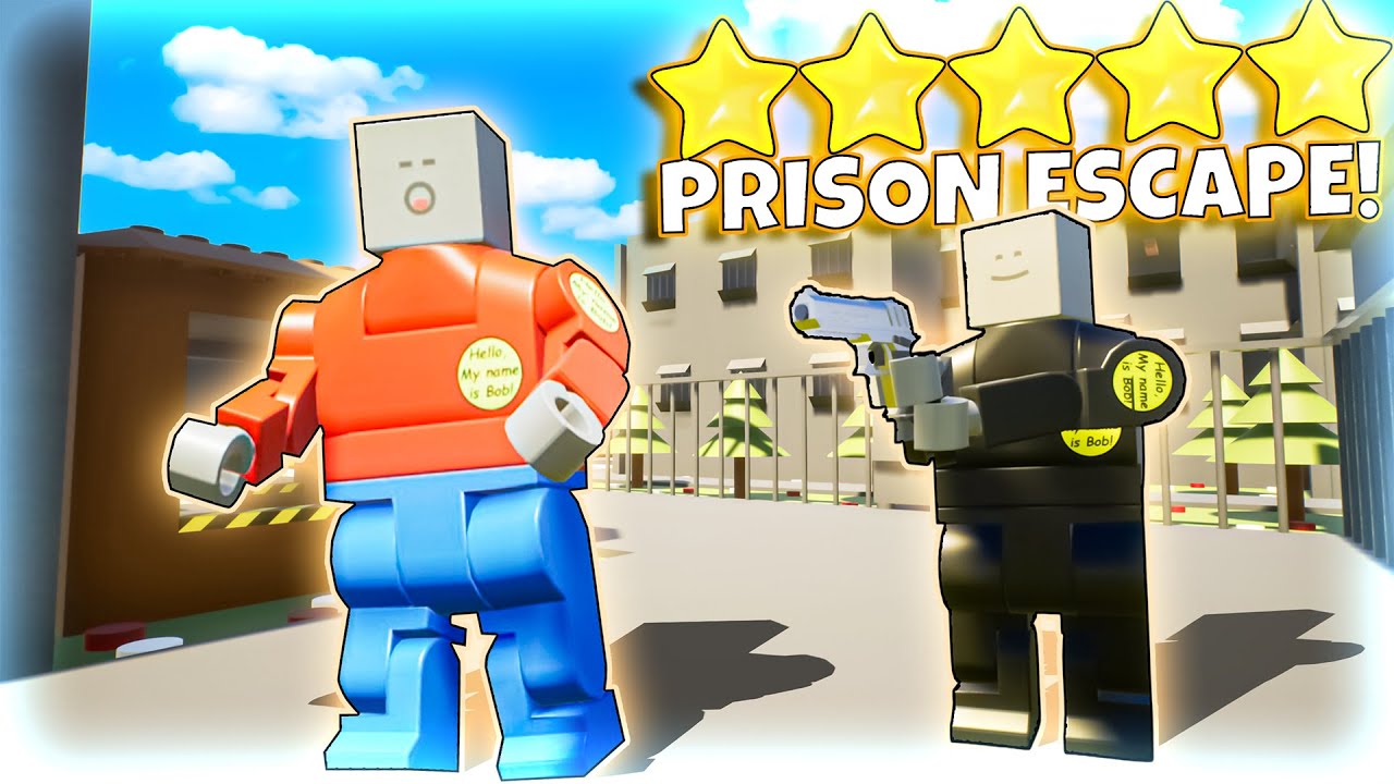 I'm Escaping a MAXIMUM SECURITY Prison in Brick Rigs!