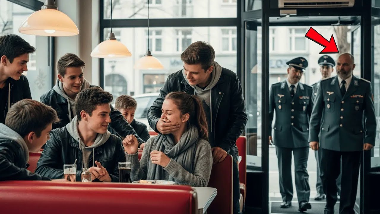 5 Schläger Greifen Ein Mädchen Mit Behinderung In Der Cafeteria An — Bis Ihr Vater Erscheint…