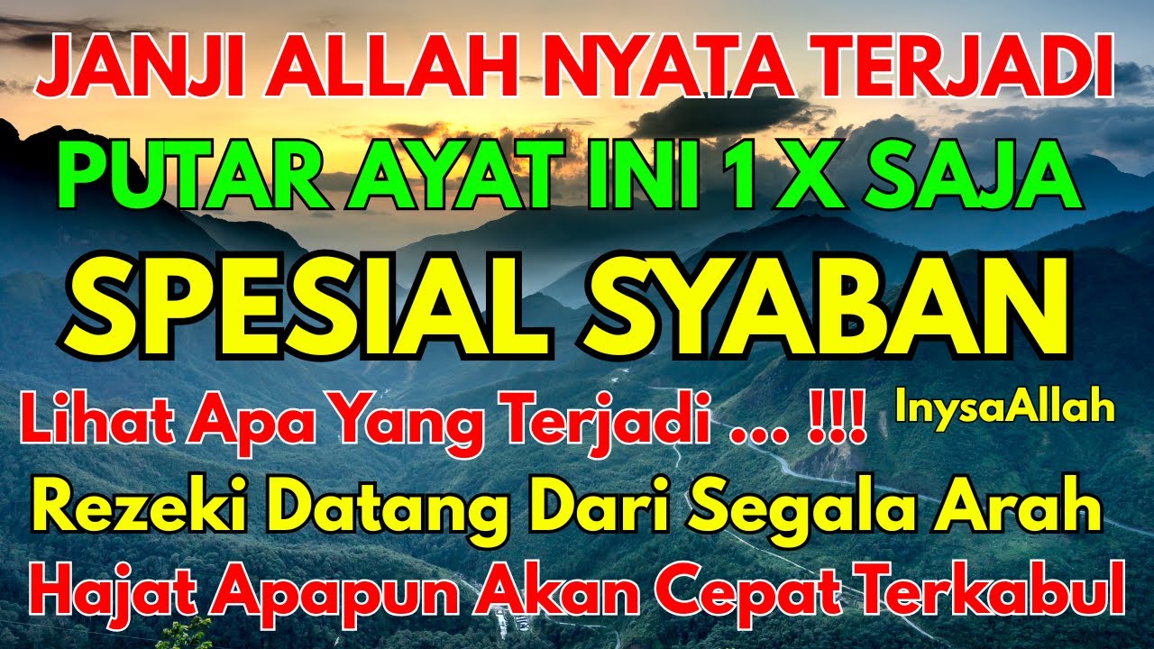 Bacaan Dahsyat! Satu Kali Putar Bisa Datangkan Kekayaan , Dzikir Pembuka Rezeki Penenang Hati