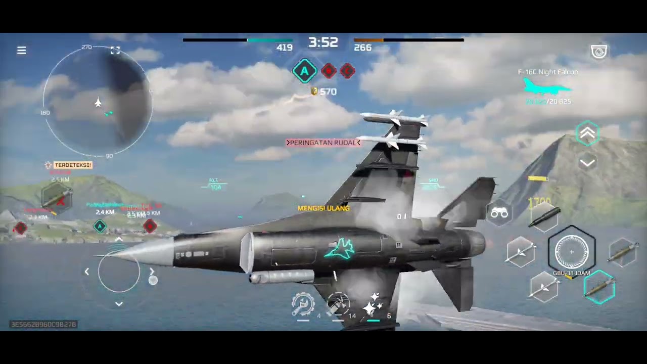 MWT : TANK BATTLES F - 16 FUN GAMEPLAY 